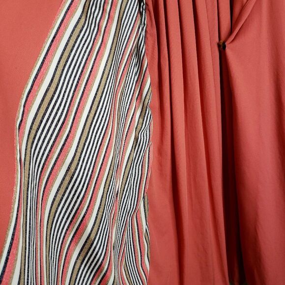 Soft Surroundings Coral Trench Coat Size Large - Picture 9 of 16